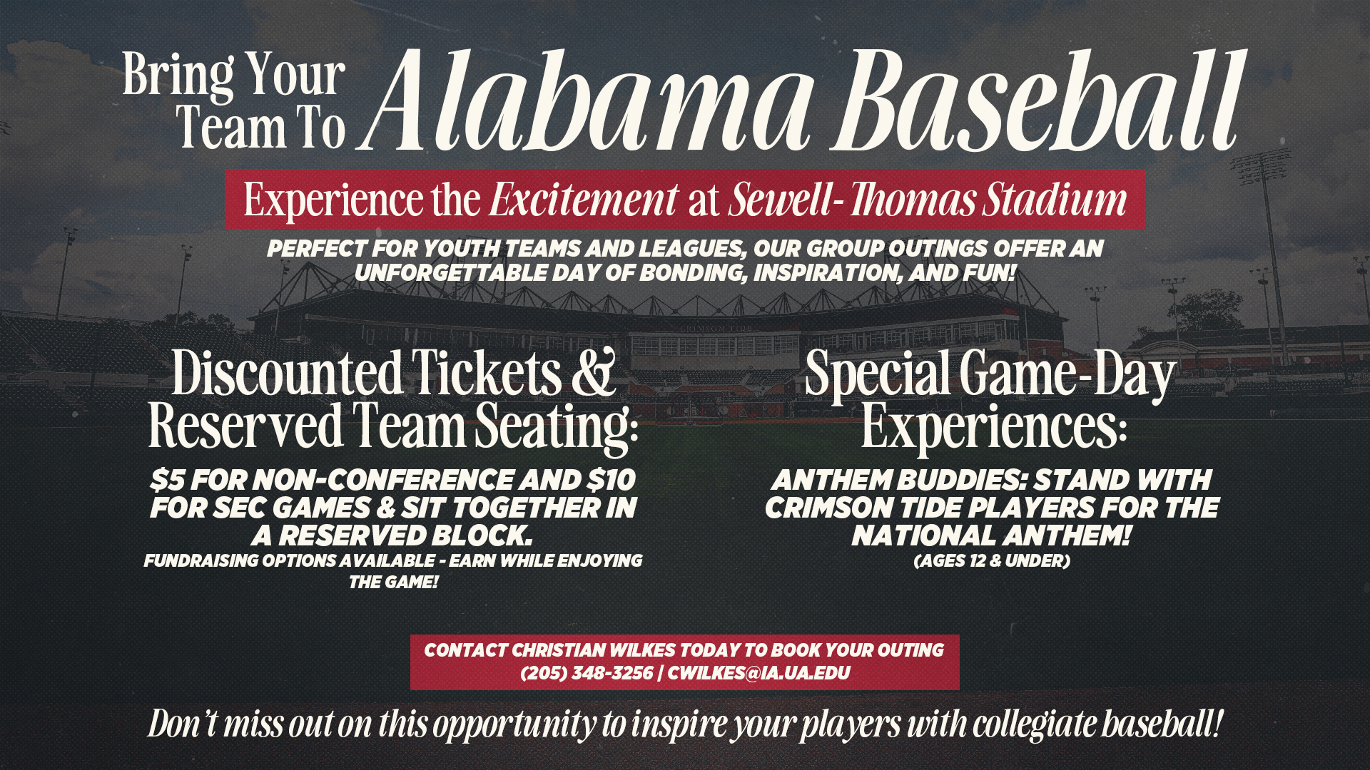 Baseball Youth Team Graphic Christian Wilkes2